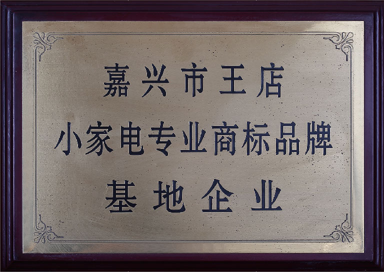 嘉興市王店小家電專業(yè)商標品牌基地企業(yè)